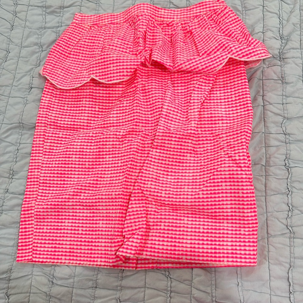 Lilly Pulitzer Peplum skirt